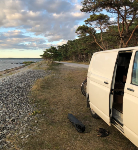VW Transporter 1.9 TDi Campingbus - Skruv, Schweden