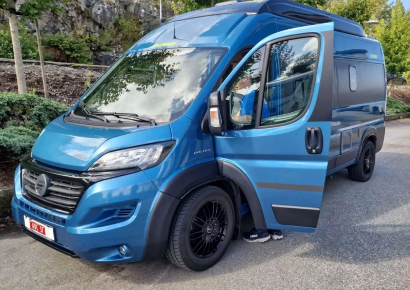 Hymer Free 600 Campingbus - Nyborg, Norwegen