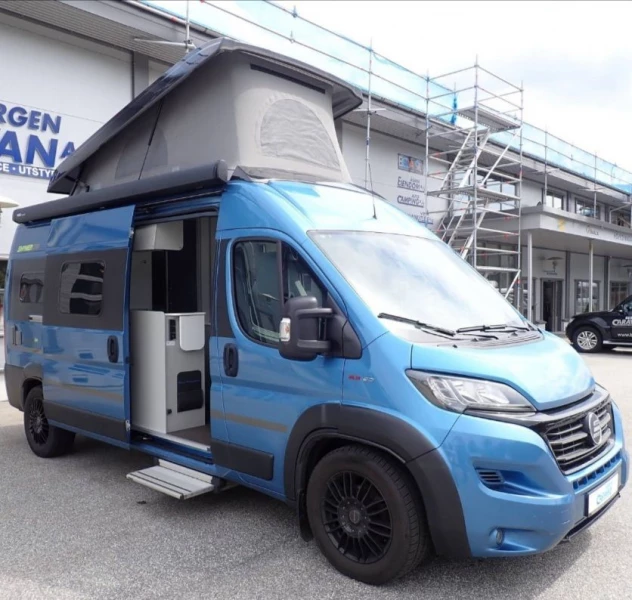 Hymer Free 600 Campingbus - Nyborg, Norwegen