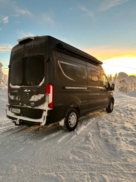 Karmann Mobil Mobil Dexter 560 4X4 Matkailuauto (Sa) 3OV 1995CM3 Van - Yllasjarvi, Finlande