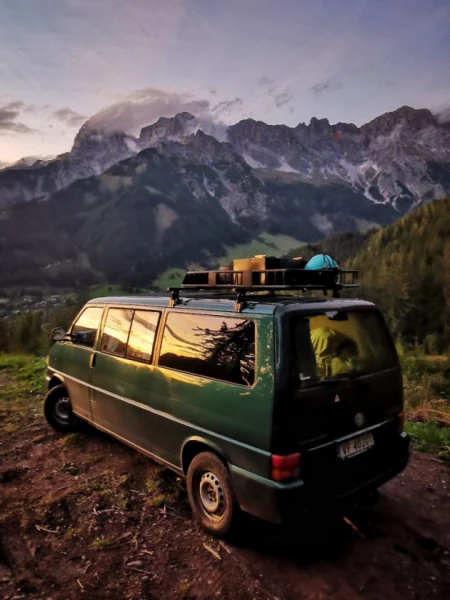 VW Caravelle TDI Campingbus - Kvaløya, Norwegen