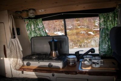 VW Caravelle TDI Campervan - Kvaløya, Norway