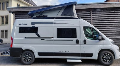 Pössl Summit 600 plus mit Aufstelldach Campervan - Biel, Switzerland