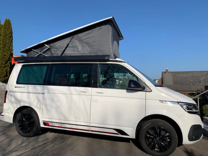 VW Beach Camper Edition Campingbus - Rechthalten, Schweiz