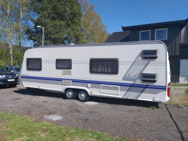 Hobby KFU Wohnwagen - Aukra, Norwegen
