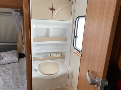 Hobby Kmfe de luxe 560 Wohnwagen - Fjärås, Schweden