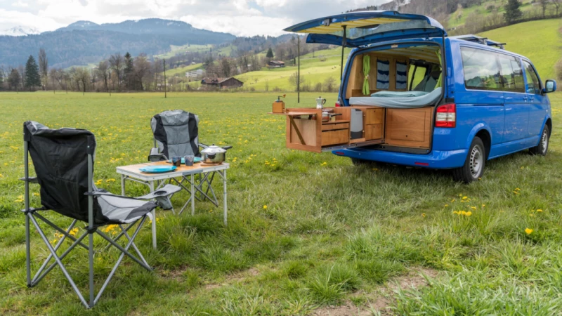 VW T5 Campingbus - Wattenwil, Schweiz
