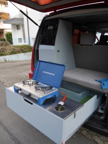 VW T4 Multivan Campingbus - Gottlieben, Schweiz