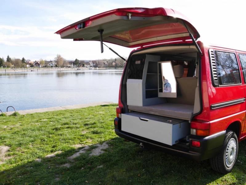 VW T4 Multivan Campingbus - Gottlieben, Schweiz