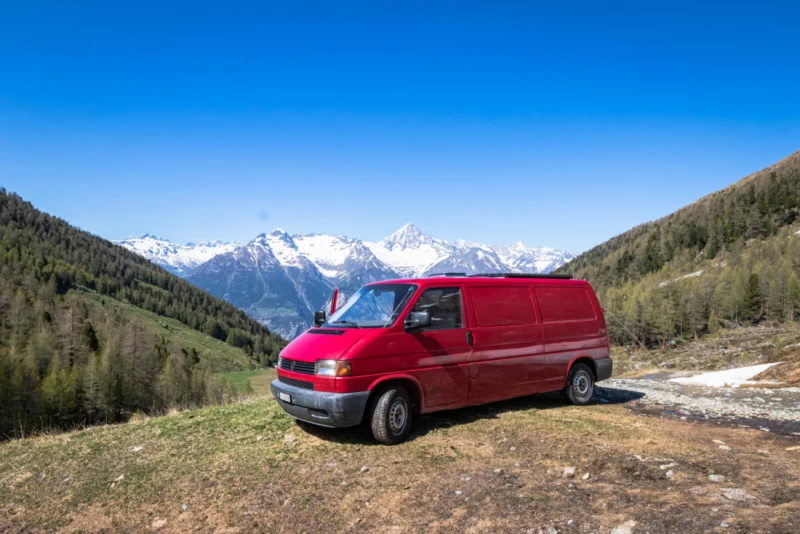 VW T4 langer Radstand Campingbus - Visp, Schweiz