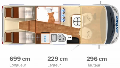 Hymer Classe B MC I 580 Motorhome - Aire-la-Ville, Switzerland
