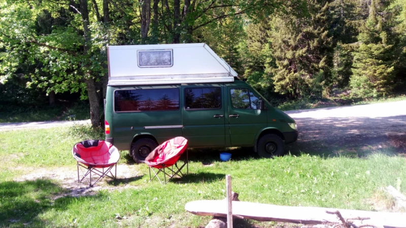 Mercedes 313 CDI Campingbus - Ettingen, Schweiz