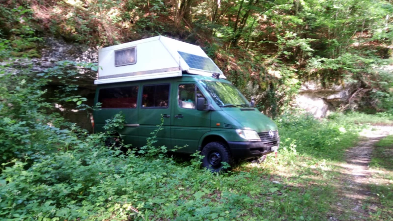 Mercedes 313 CDI Campingbus - Ettingen, Schweiz