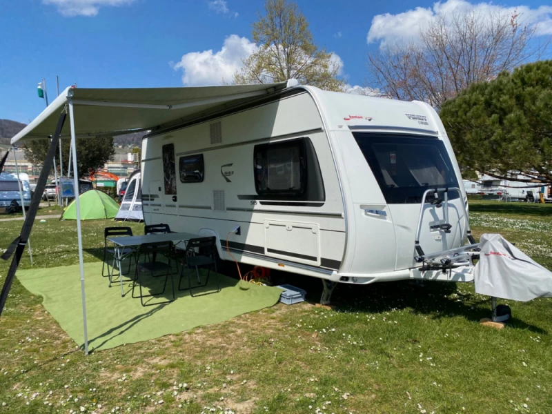 Fendt Bianco 515 SKM Wohnwagen - Würenlos, Schweiz