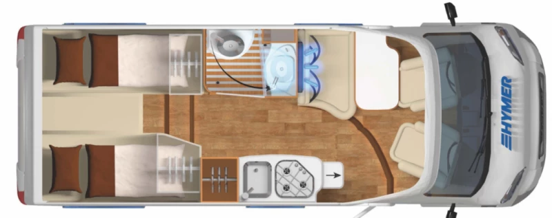 Hymer FIAT Ducato Wohnmobil - Duggingen, Schweiz