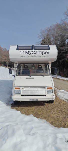 Hymer Camp 55 Wohnmobil - Herrenschwanden, Schweiz