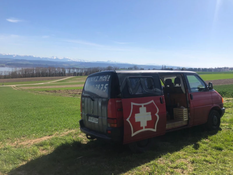 VW T4 Campingbus - Corcelles-près-Payerne, Schweiz