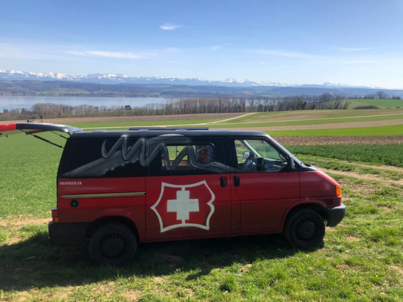 VW T4 Campingbus - Corcelles-près-Payerne, Schweiz