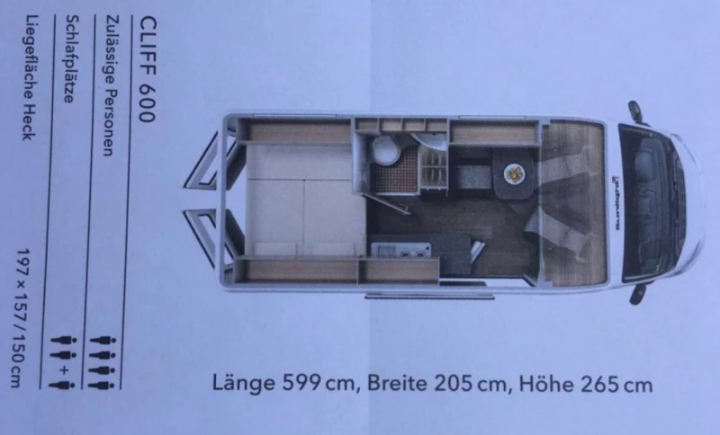 Sunlight Cliff 600 XV Campervan - Spiegel BE, Schweiz