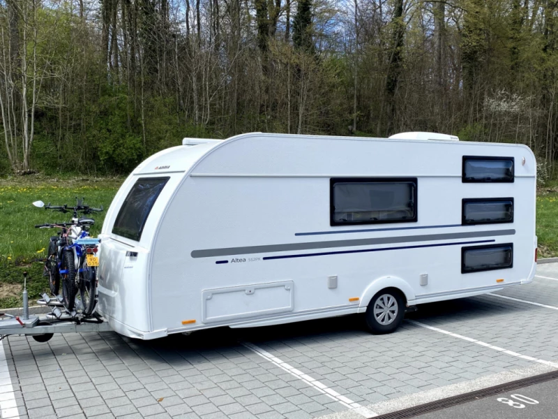 Adria Altea 552 PK Wohnwagen - Prez-vers-Noréaz, Schweiz