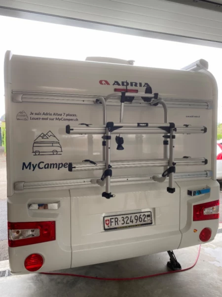 Adria Altea 552 PK Wohnwagen - Prez-vers-Noréaz, Schweiz
