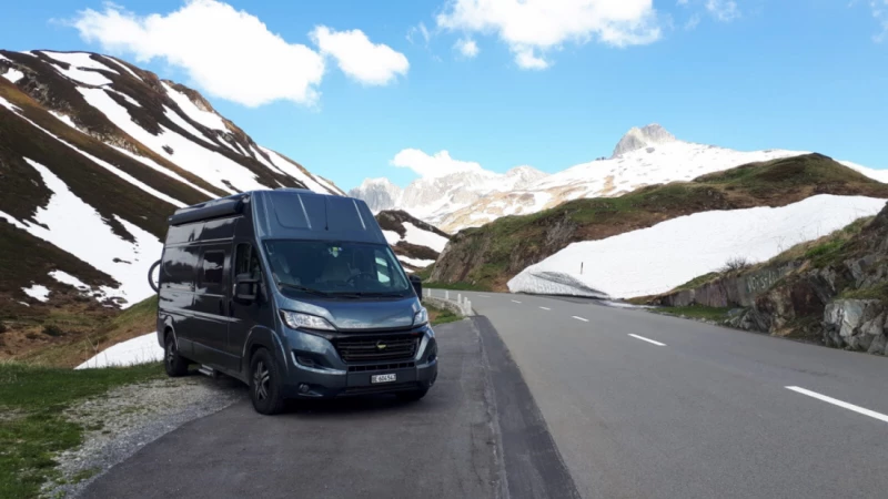 Karmann Mobil Ducato Wohnmobil - Gurzelen, Schweiz