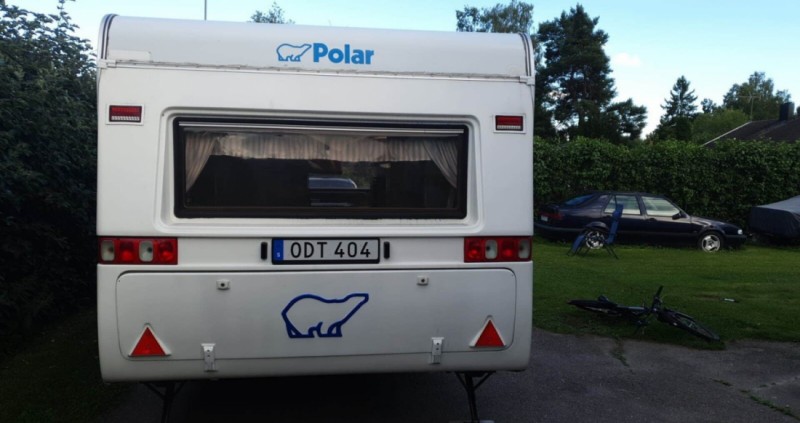 Polar 620 Aero Husvagn - Örbyhus, Sverige