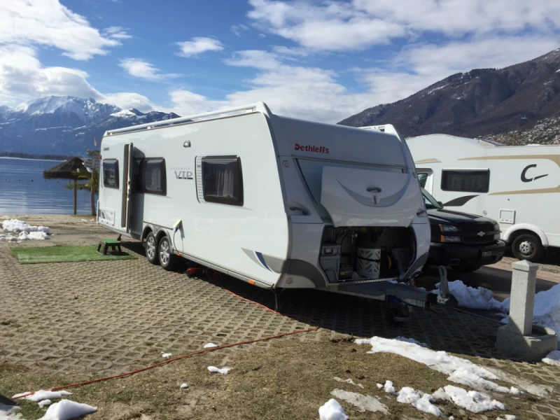 Dethleffs Exclusiv VIP Wohnwagen - Lenzburg, Schweiz
