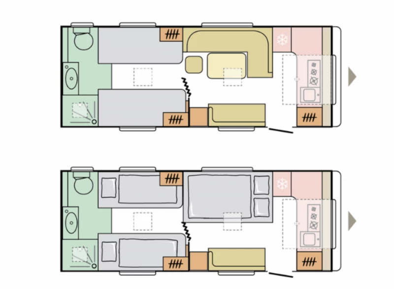 Adria Adora 613 HT Caravan - Steinhausen, Switzerland