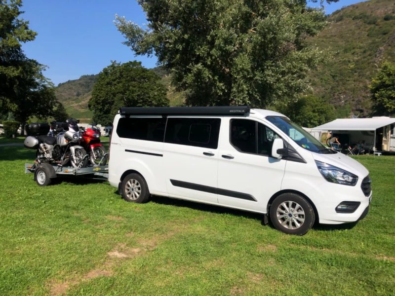 Westfalia Ford Transit Custom Nugget Campingbus - Saas-Fee, Schweiz