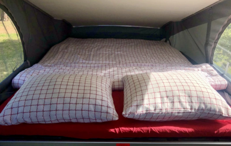 Westfalia Ford Transit Custom Nugget Campingbus - Saas-Fee, Schweiz