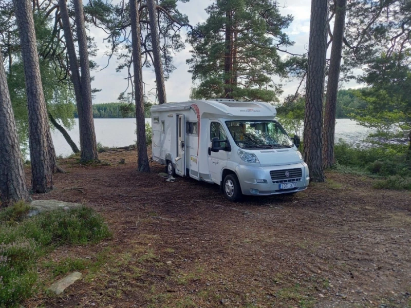 Fiat Granduca garage Wohnmobil - Killeberg, Schweden