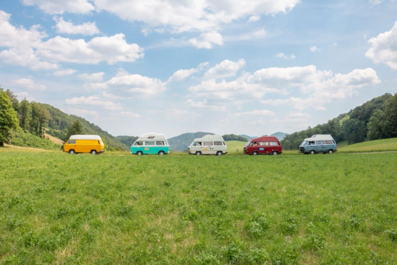 VW T3 Typ 2 Campingbus - Basel, Schweiz