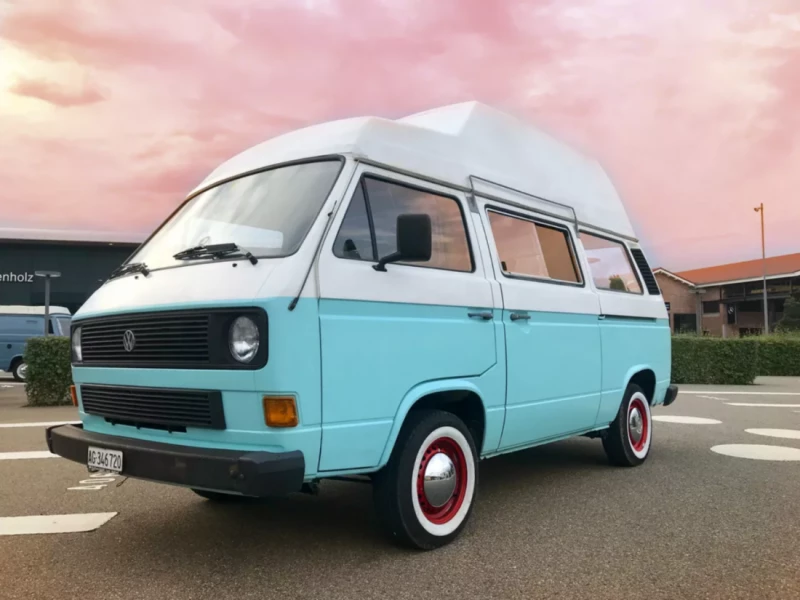 VW T3 Typ 2 Campingbus - Basel, Schweiz