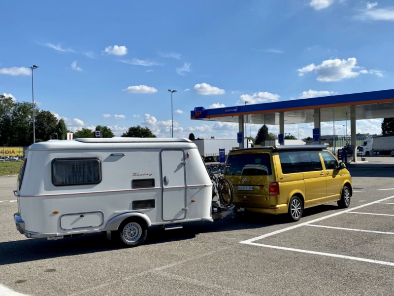 Eriba Triton 420 Wohnwagen - Jona SG, Schweiz