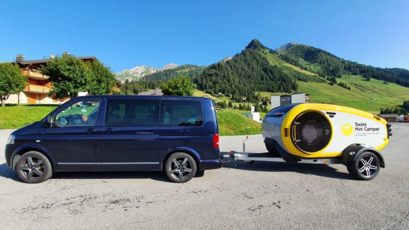 Mink Mink 2.0 Campingvogn - Evionnaz, Schweiz