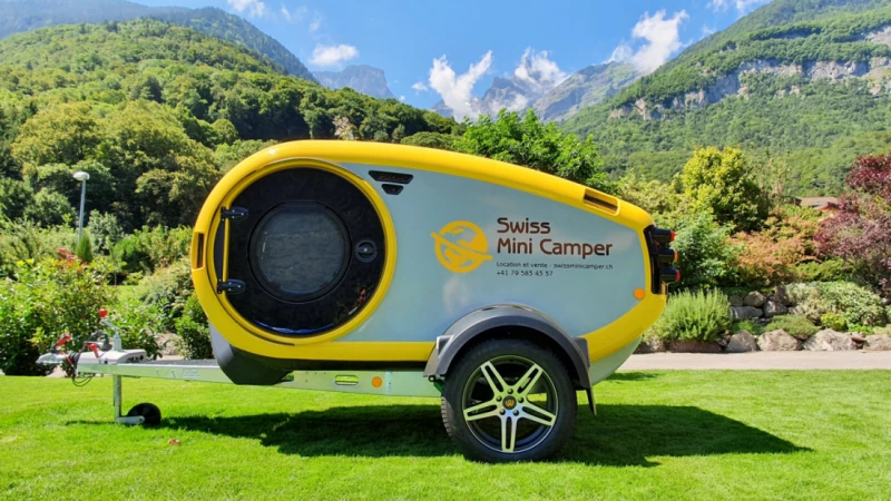 Mink Mink 2.0 Campingvogn - Evionnaz, Schweiz