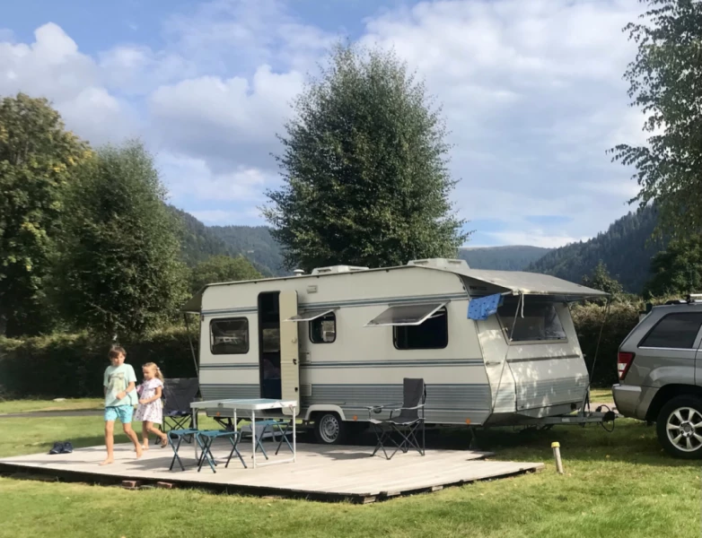 TEC Weltbummler 530 Wohnwagen - Liesberg, Schweiz