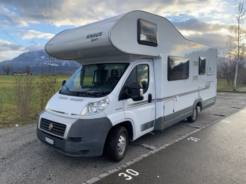 Knaus Fiat-Knaus TR700 DKG Wohnmobil - Wagen SG, Schweiz