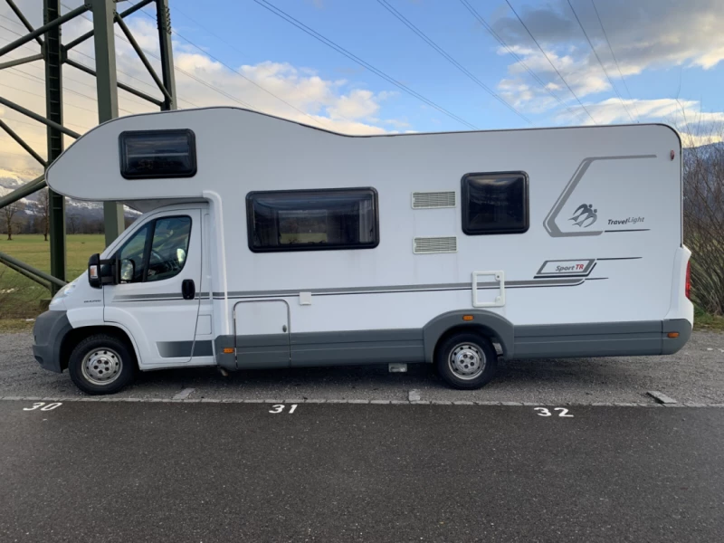 Knaus Fiat-Knaus TR700 DKG Wohnmobil - Wagen SG, Schweiz
