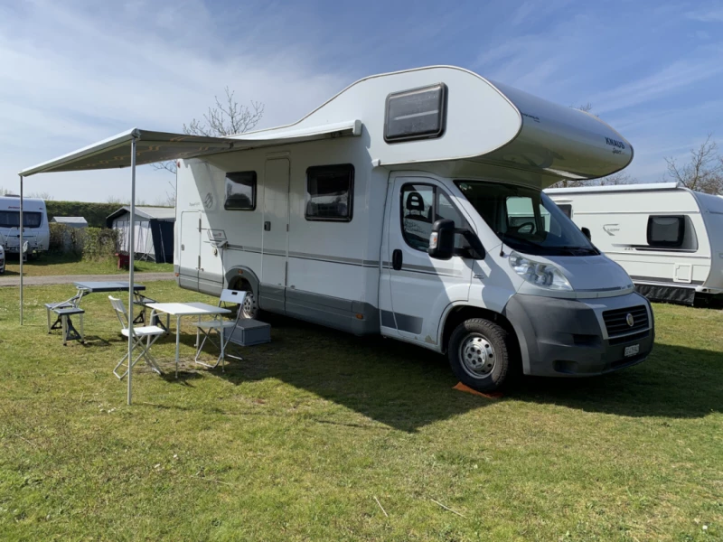 Knaus Fiat-Knaus TR700 DKG Wohnmobil - Wagen SG, Schweiz