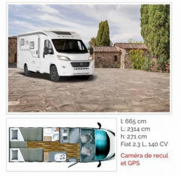 Laika Laika Cosmo v9 compact Wohnmobil - Lausanne 26, Schweiz