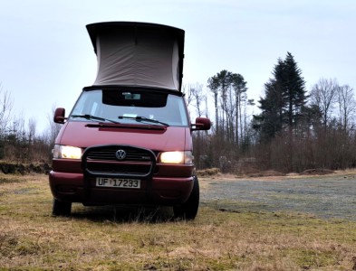 VW MULTIVAN TOP ROOF CAMPER Campingbus - Bergen, Norwegen