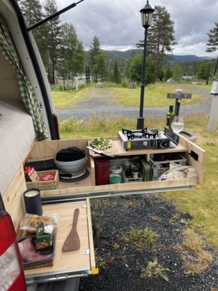 Campingbus - Arendal, Norwegen