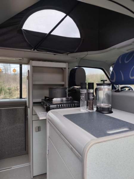 VW MULTIVAN TOP ROOF CAMPER Campingbus - Bergen, Norwegen