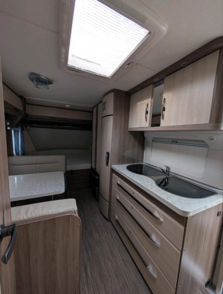 Hobby 490 KMF Wohnwagen - Frankenhardt, Deutschland