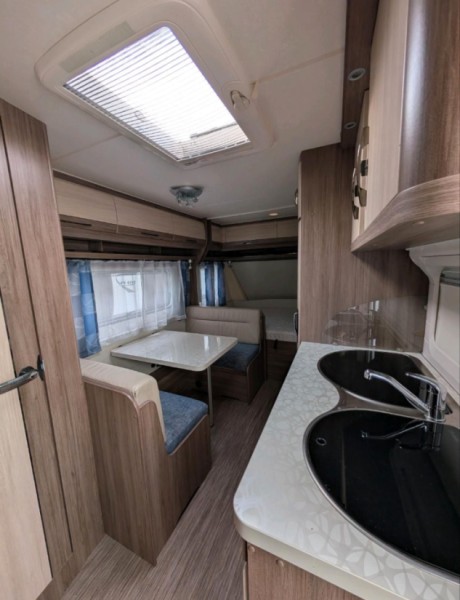 Hobby 490 KMF Wohnwagen - Frankenhardt, Deutschland