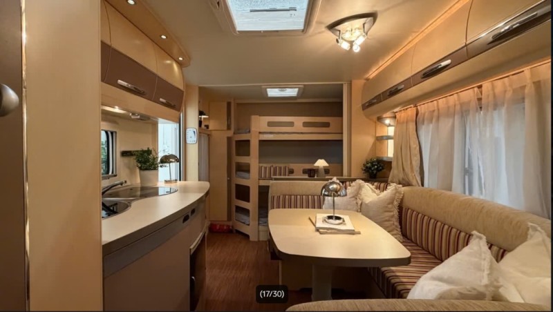 Hobby 560 kmfe Wohnwagen - Sola, Norwegen