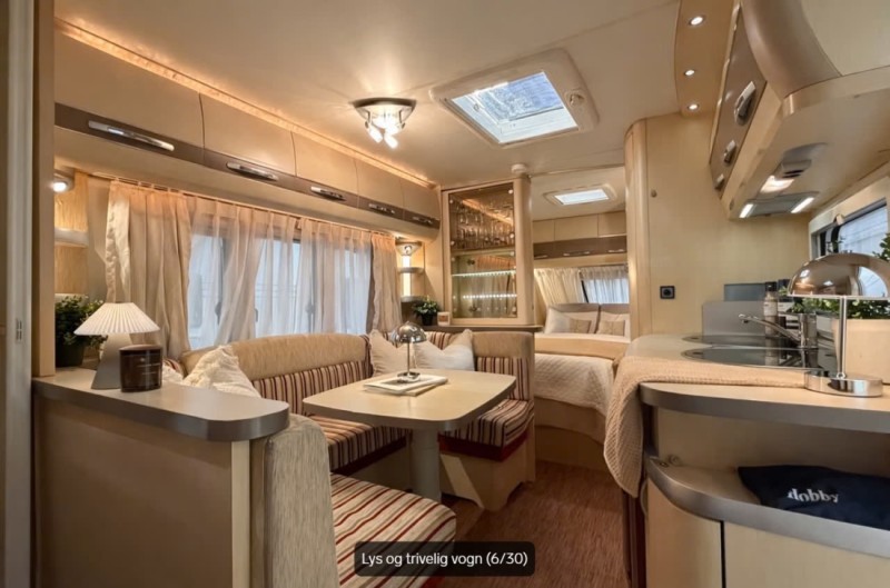 Hobby 560 kmfe Wohnwagen - Sola, Norwegen