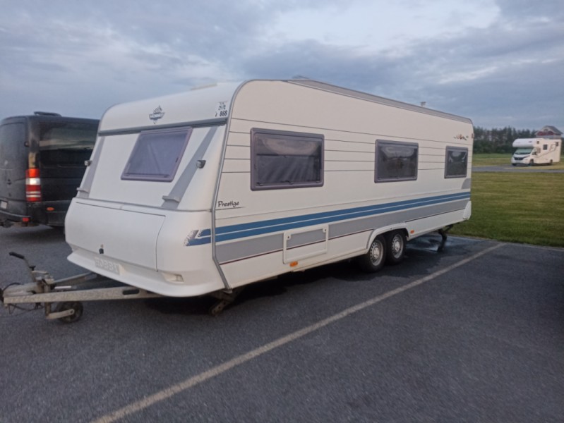 Hobby Prestige Wohnwagen - Ikkeläjärvi, Finnland